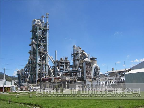 碳酸盐水泥生产工艺现场