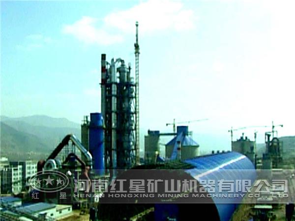 水泥生产线工艺现场