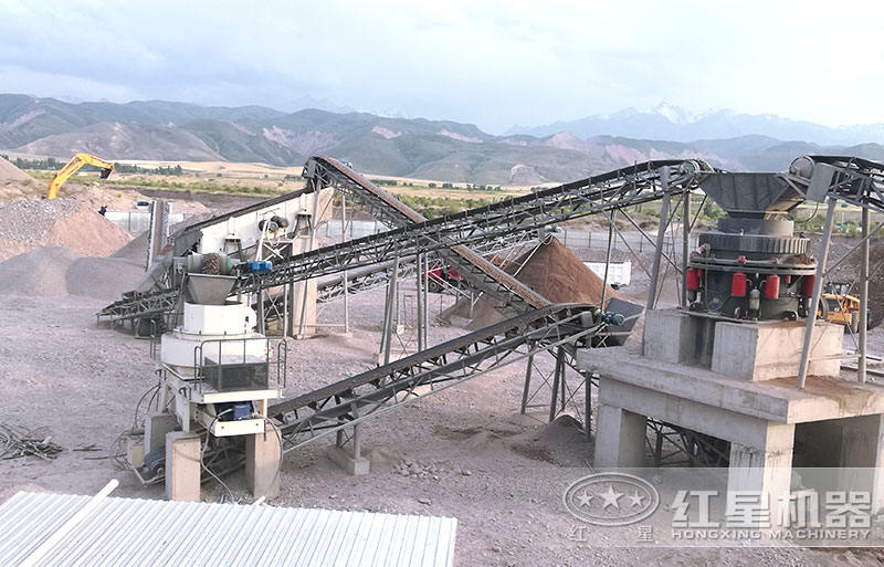 时产200吨制砂生产线中等配置方案